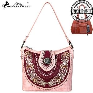 Concho Collection Concealed Handgun Hobo Bag